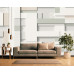 Light Neutral 3D Panel Texture Wall Mural Light Neutral 3D Panel Texture Wall Mural