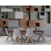 Dark Wood Concrete 3D Cube Wall Mural Dark Wood Concrete 3D Cube Wall Mural