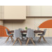 Minimalist Beige Orange Geometric Wall Mural