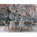 Colorful Botanical Garden Relief Wall Mural Colorful Botanical Garden Relief Wall Mural