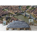 London Landmark Aerial City Map Wall Mural