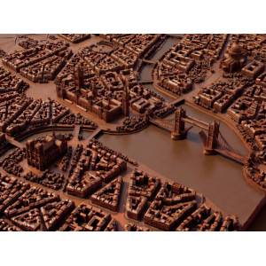 London Tower Bridge Thames Aerial Map Wall Mural London Tower Bridge Thames Aerial Map Wall Mural