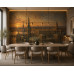 Stockholm Old Town Sunset Cityscape Wall Mural Stockholm Old Town Sunset Cityscape Wall Mural