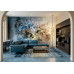 Celestial Drift Abstract - Modern Wall Mural Inspired by Petitto Art