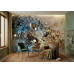 Celestial Drift Abstract - Modern Wall Mural Inspired by Petitto Art