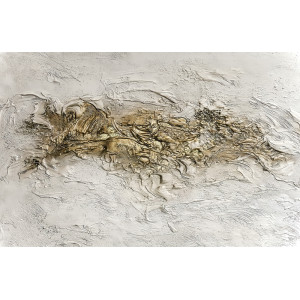 Golden Veins of Earth - Modern Wall Mural Inspired by Petitto Art Golden Veins of Earth - Modern Wall Mural Inspired by Petitto Art - Original Abstract Mural by Anete Purina-Purite | Wall4Soul