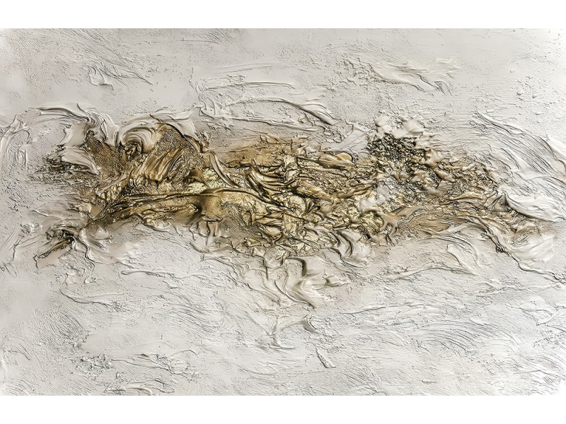 Golden Veins of Earth - Modern Wall Mural by-Anete-Purina-Purite Golden Veins of Earth - Modern Wall Mural by-Anete-Purina-Purite