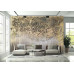 Golden Whimsy Metallic - Modern Wall Mural Inspired by Petitto Art Golden Whimsy Metallic - Modern Wall Mural Inspired by Petitto Art