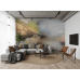 Metallic Shards Abstract Mural - Modern Wall Mural Inspired by Petitto Art