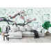 3D Ender Flower & Tree Branch - Classic Wall Mural for Modern Interiors 3D Ender Flower & Tree Branch - Classic Wall Mural for Modern Interiors