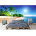 Caribbean Beach with Palms - Classic Wall Mural for Modern Interiors Caribbean Beach with Palms - Classic Wall Mural for Modern Interiors