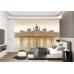 Budapest Parliament in Sepia - Classic Wall Mural for Modern Interiors Budapest Parliament in Sepia - Classic Wall Mural for Modern Interiors