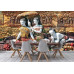 Thai Temple Stone Carving - Classic Wall Mural for Modern Interiors Thai Temple Stone Carving - Classic Wall Mural for Modern Interiors