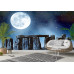 Stonehenge by Night - Classic Wall Mural for Modern Interiors Stonehenge by Night - Classic Wall Mural for Modern Interiors