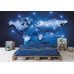 Digital World Map - Classic Wall Mural for Modern Interiors Digital World Map - Classic Wall Mural for Modern Interiors