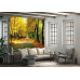 Autumn Park Pathway - Classic Wall Mural for Modern Interiors Autumn Park Pathway - Classic Wall Mural for Modern Interiors