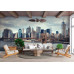New York Skyline & Brooklyn Bridge - Classic Wall Mural for Modern Interiors