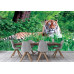 Amur Tiger on Summer Grass - Classic Wall Mural for Modern Interiors Amur Tiger on Summer Grass - Classic Wall Mural for Modern Interiors
