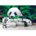 Giant Panda - Classic Wall Mural for Modern Interiors Giant Panda - Classic Wall Mural for Modern Interiors