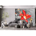 Floral Bloom - Classic Wall Mural for Modern Interiors