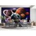 Planets of the Solar System - Classic Wall Mural for Modern Interiors Planets of the Solar System - Classic Wall Mural for Modern Interiors