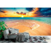 Tropical Beach - Classic Wall Mural for Modern Interiors Tropical Beach - Classic Wall Mural for Modern Interiors