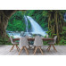 Waterfall in Nepal Jungle - Classic Wall Mural for Modern Interiors Waterfall in Nepal Jungle - Classic Wall Mural for Modern Interiors
