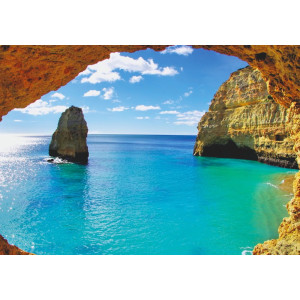 Algarve Coast Rocks - Classic Wall Mural for Modern Interiors | Wall4Soul