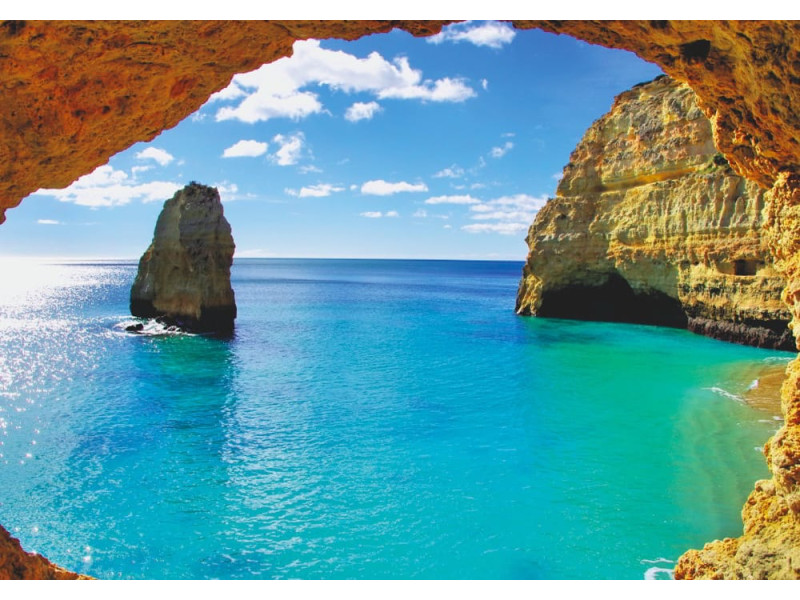 Algarve Coast Rocks - Classic Wall Mural for Modern Interiors Algarve Coast Rocks - Classic Wall Mural for Modern Interiors