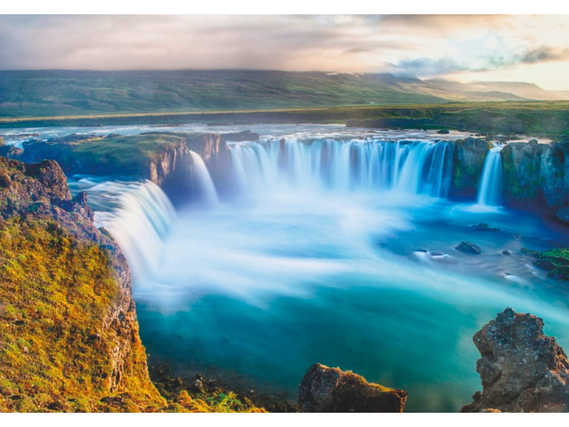Godafoss Waterfall - Classic Wall Mural for Modern Interiors