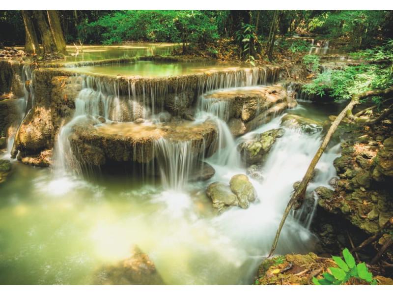 Cascade Waterfall - Classic Wall Mural for Modern Interiors Cascade Waterfall - Classic Wall Mural for Modern Interiors