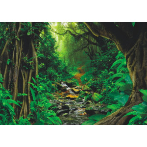 Tropical Jungle - Classic Wall Mural for Modern Interiors